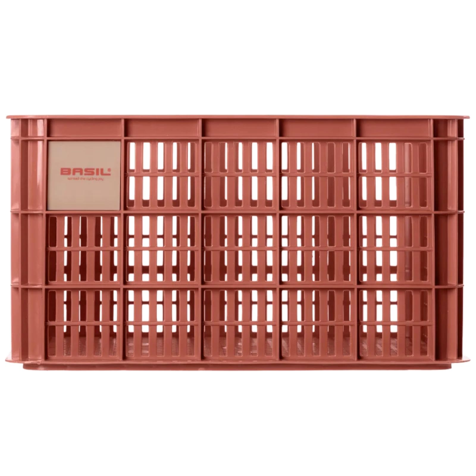 Basil B.V. Unisex - Adult Crate Bicycle Box, Red, 49.8 x 39 x 26.5 cm