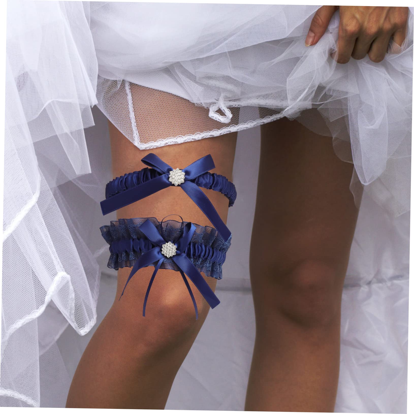 Abaodam 10pièces Garter Dentelle Pour Mariage De Jarretières Élégantes Pour Femmes Accessoire De Légèreté Confort Décoration De Jambe Idéale Pour Mariée Et Invités
