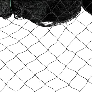 Nylon Mesh Anti Bird Netting [50 X 50] ft for Fruit Trees Used as Chicken Netting, Garden Netting, Plant Netting, Tree Protectors, Aviary Netting and Poultry Netting