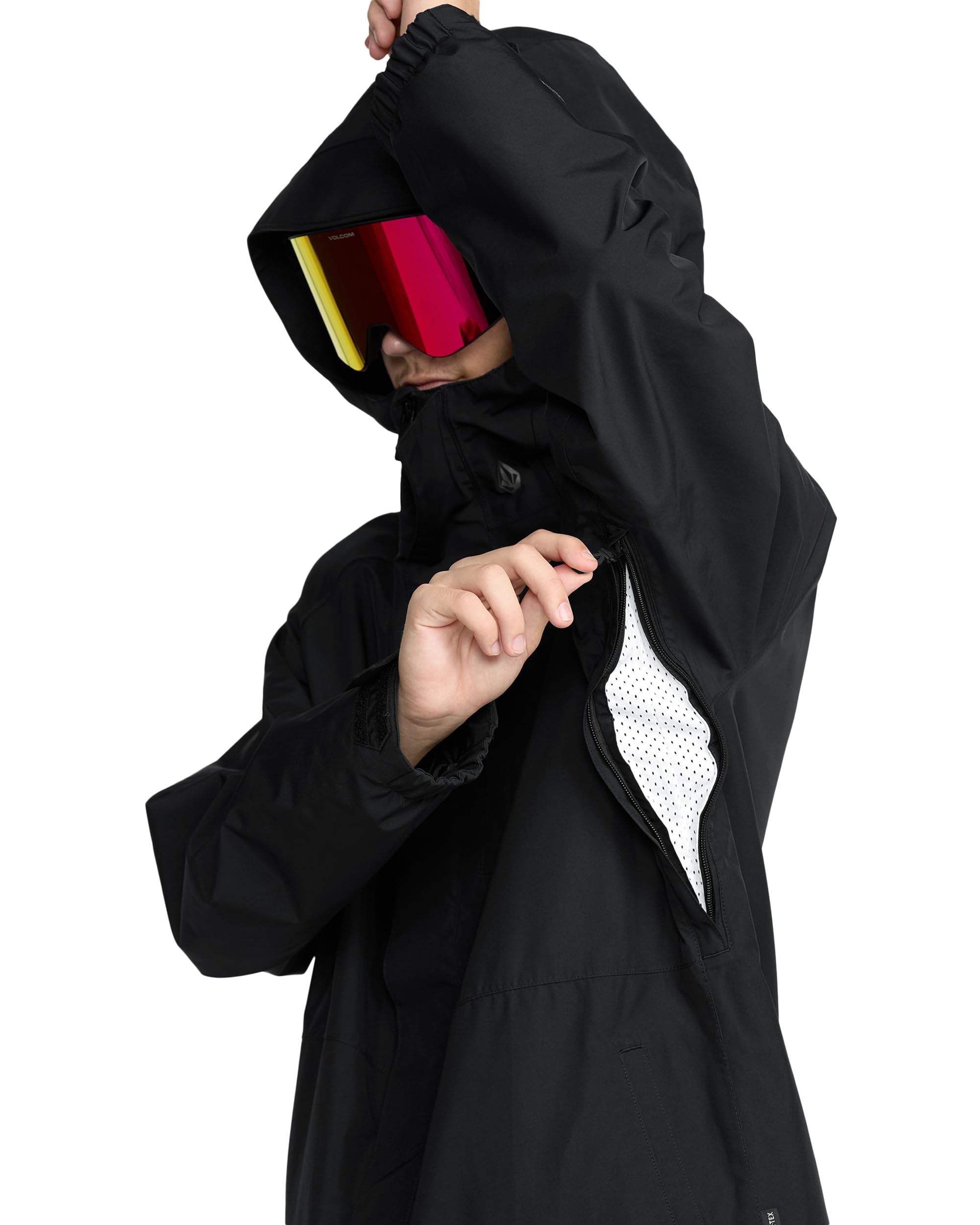 Volcom Herren Dua Gore-tex 2l Ski- & Snowboardjacke – 20k wasserdichte Schale, vollständig versiegelte Nähte