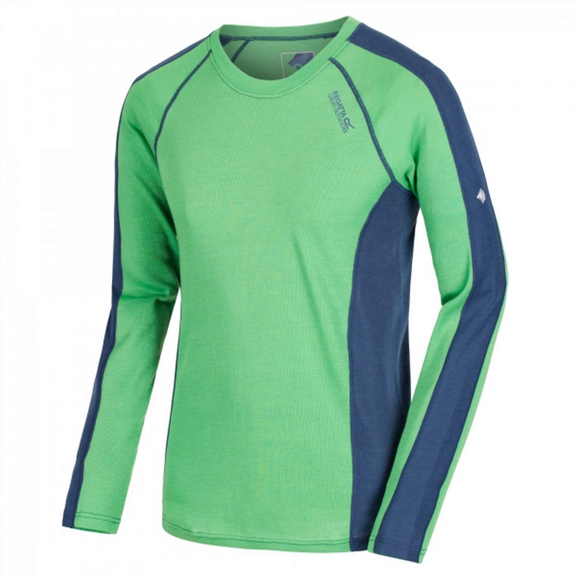 Regatta Haut Manches Longues Isolant Et Doux En Laine Mérino Beru avec Traitement Antibactérien De Contrôle des Odeurs Base Layer Maglia Uomo