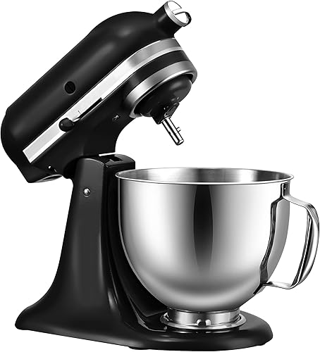 KitchenAid - Tazón para mezclar de acero inoxidable de 5 cuartos de galón para Artisan & Classic Series de 4.5 y 5 cuartos de galón, mezcladores de
