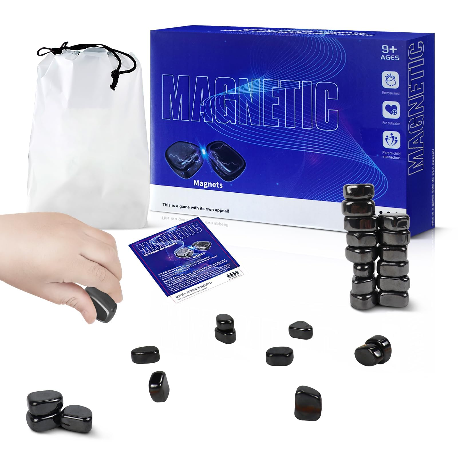 Jeu D'Échecs Magnétique Portable - Idéal Pour Voyage, Cadeau Famille Ou Anniversaire