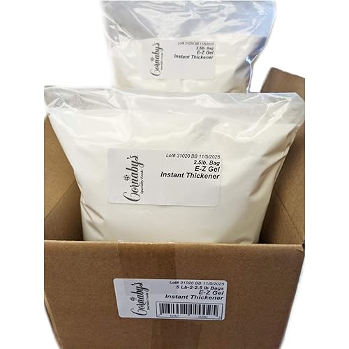 Cornaby's E-Z Gel Espesante instantáneo de alimentos de 5 libras  Sin gluten, sin OMG, totalmente natural, gránulos de almidón de alimentos