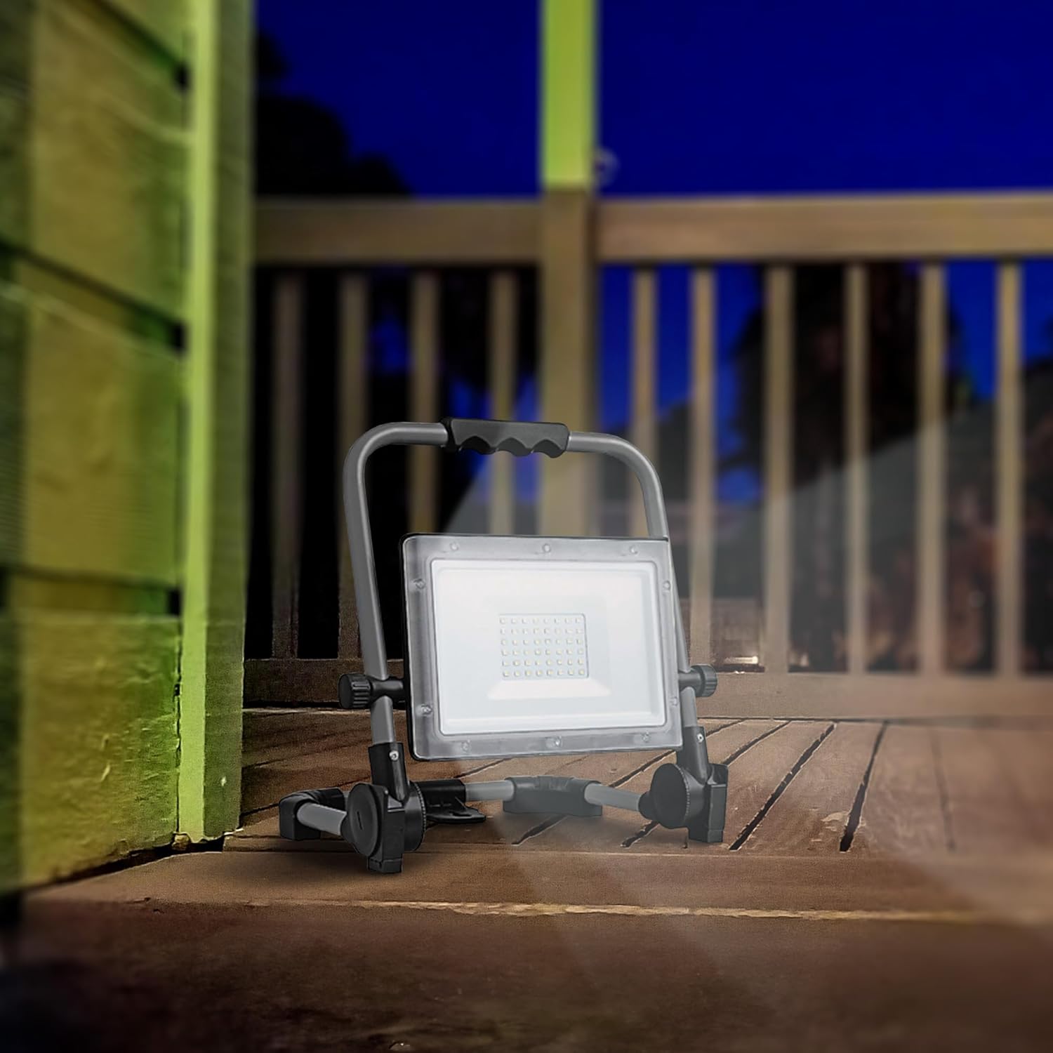 Master Electrician 66344 20W Slim Work Light, White