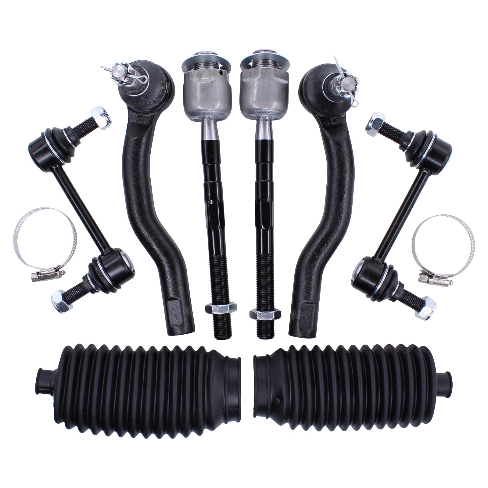 ETS 2Pc - Made In Europe - Front Outer Tie Rod Ends ES800470 Fits - Foto 7