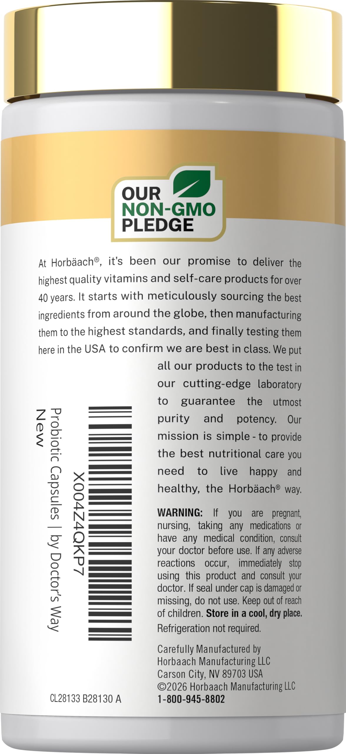 Doctor's Way Probiotic for Women and Men | 80 Billion CFU | 120 Capsules — Amazon image 3
