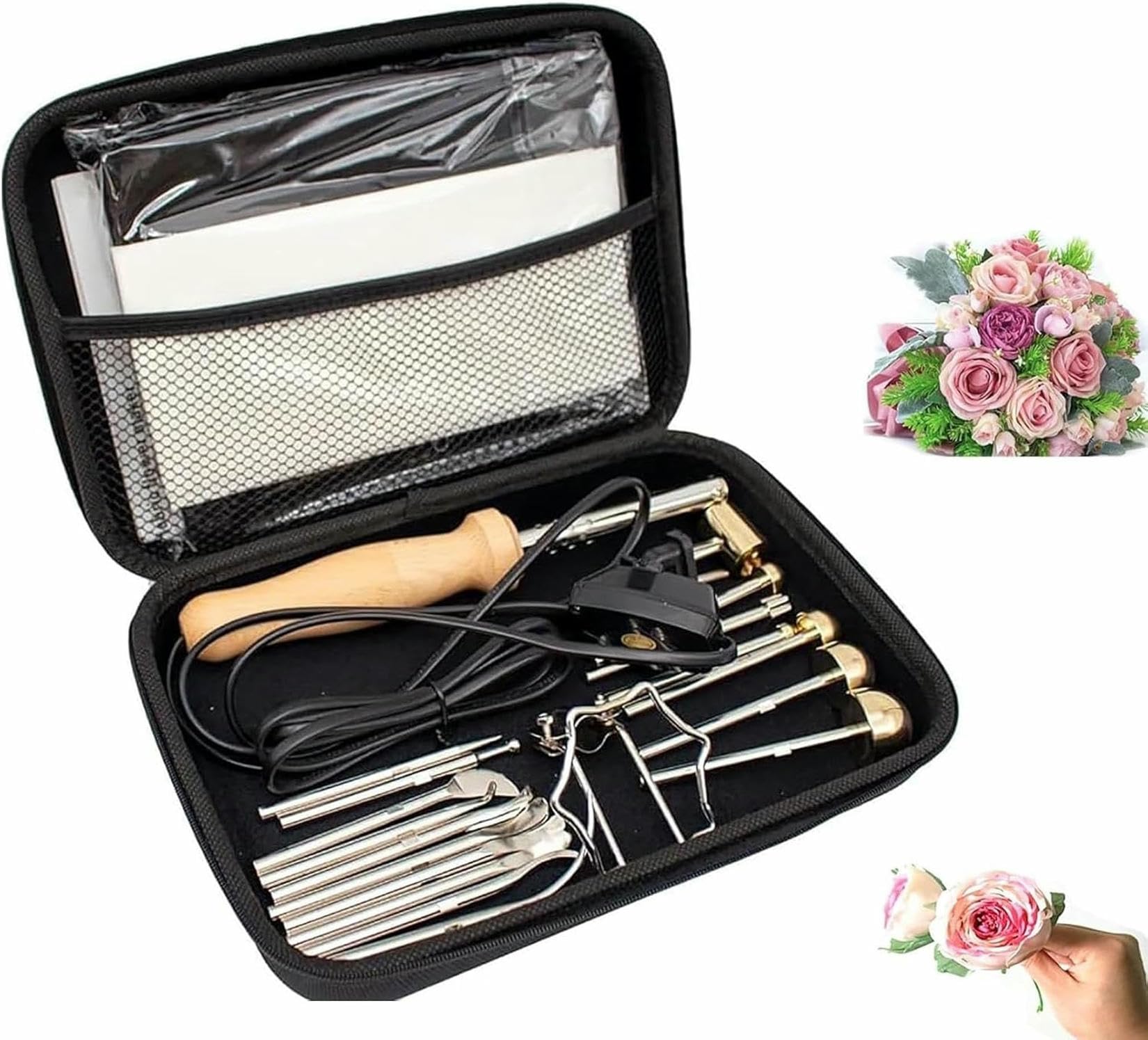 Machine à repasser de fleurs artificielles électrique 18 têtes