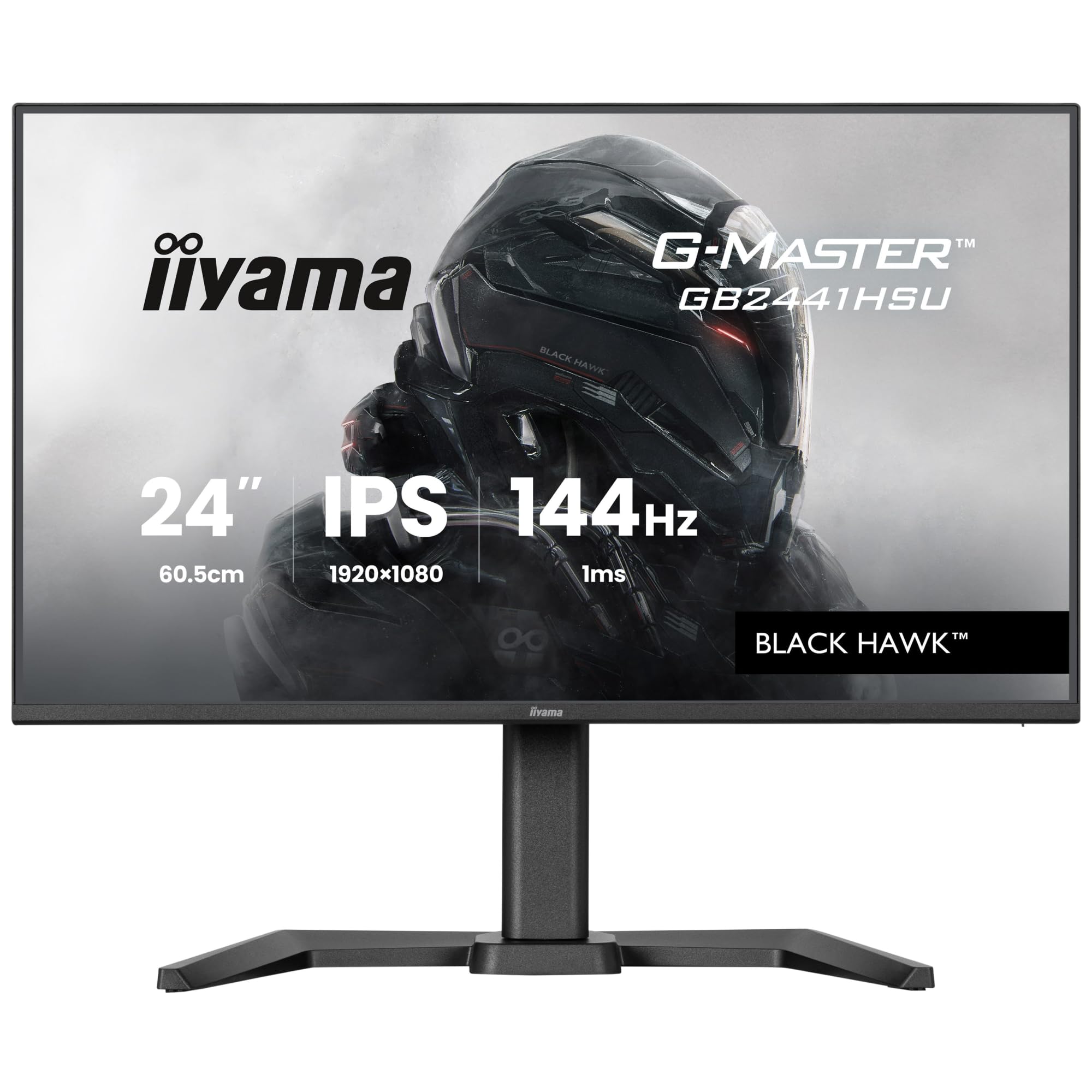 iiyama GB2441HSU-B1-23.8", IPS, 1920 x 1080/144 Hz, 1H1DP, HAS
