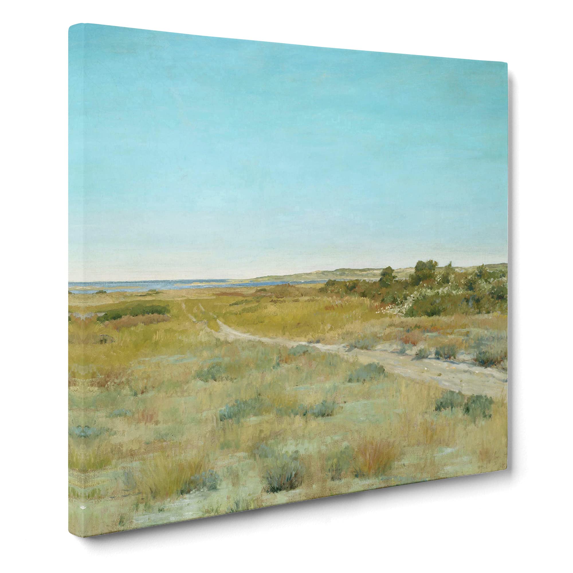 First Touch Of Autumn by William Merritt Chase Canvas Print, Mixed, 35L x 35W cm