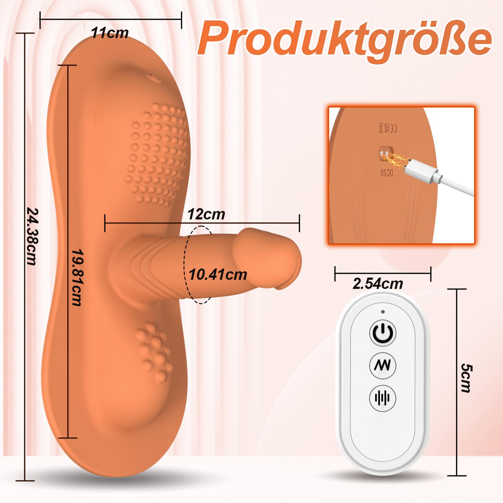 G Punkt Dildo Vibrator Sex Spielzeug für die Frau Paare, Realistische Dildo Analvibrator mit 10+10 Vibrationsmodi, Sizt Dildo Penis Vibration für Frauen