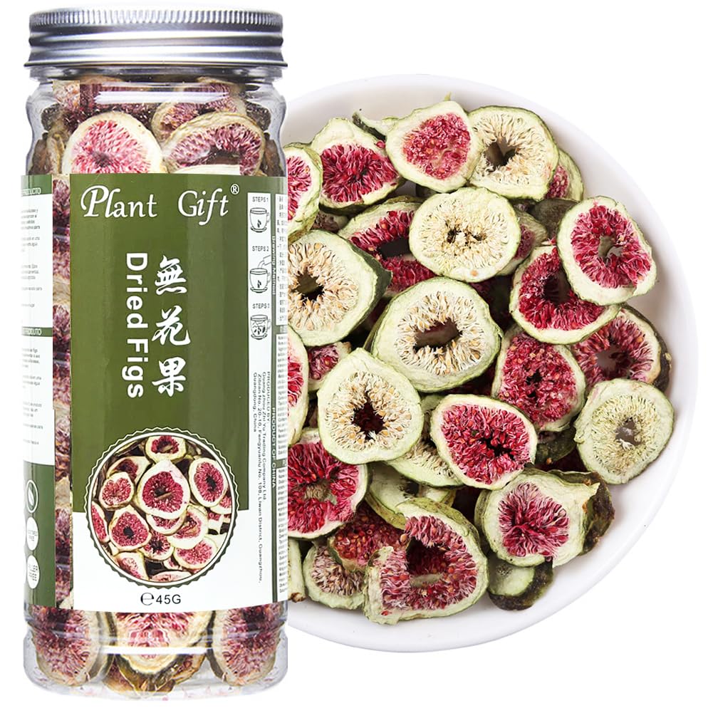 PlantGift Organic Dried Figs Fruit, Smyrna Figs 45G/1.58oz 无花果