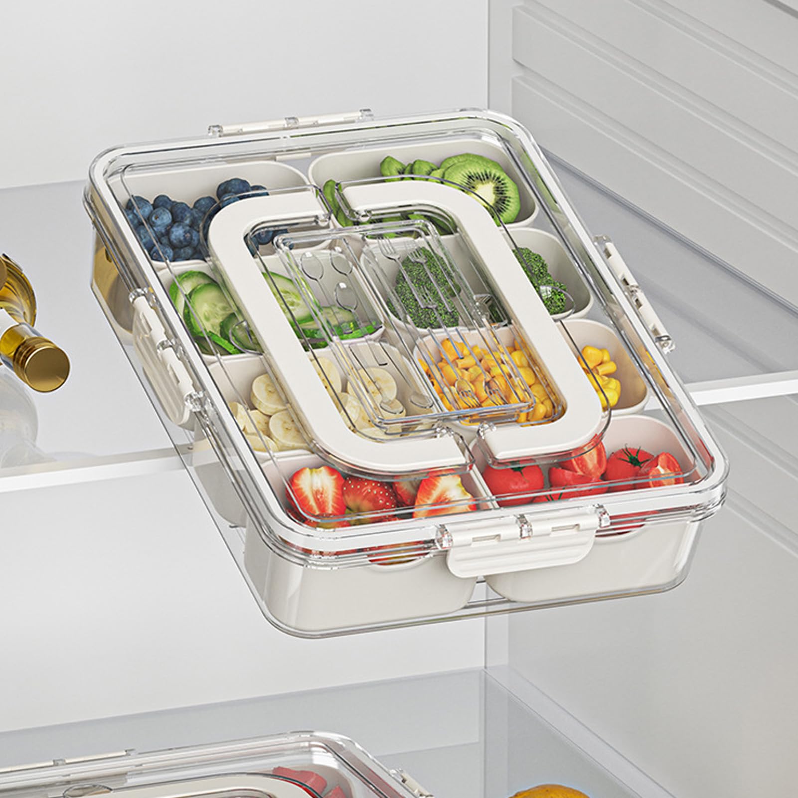 Boîte à Casse-croûte, Plateau De Service Divisé Avec