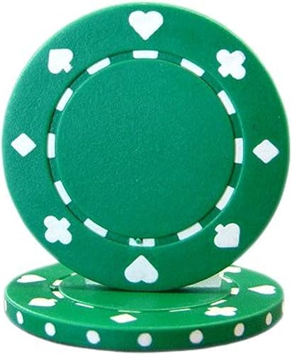 Miniatura 10 de Brybelly Fichas de póquer adecuadas (50 piezas)