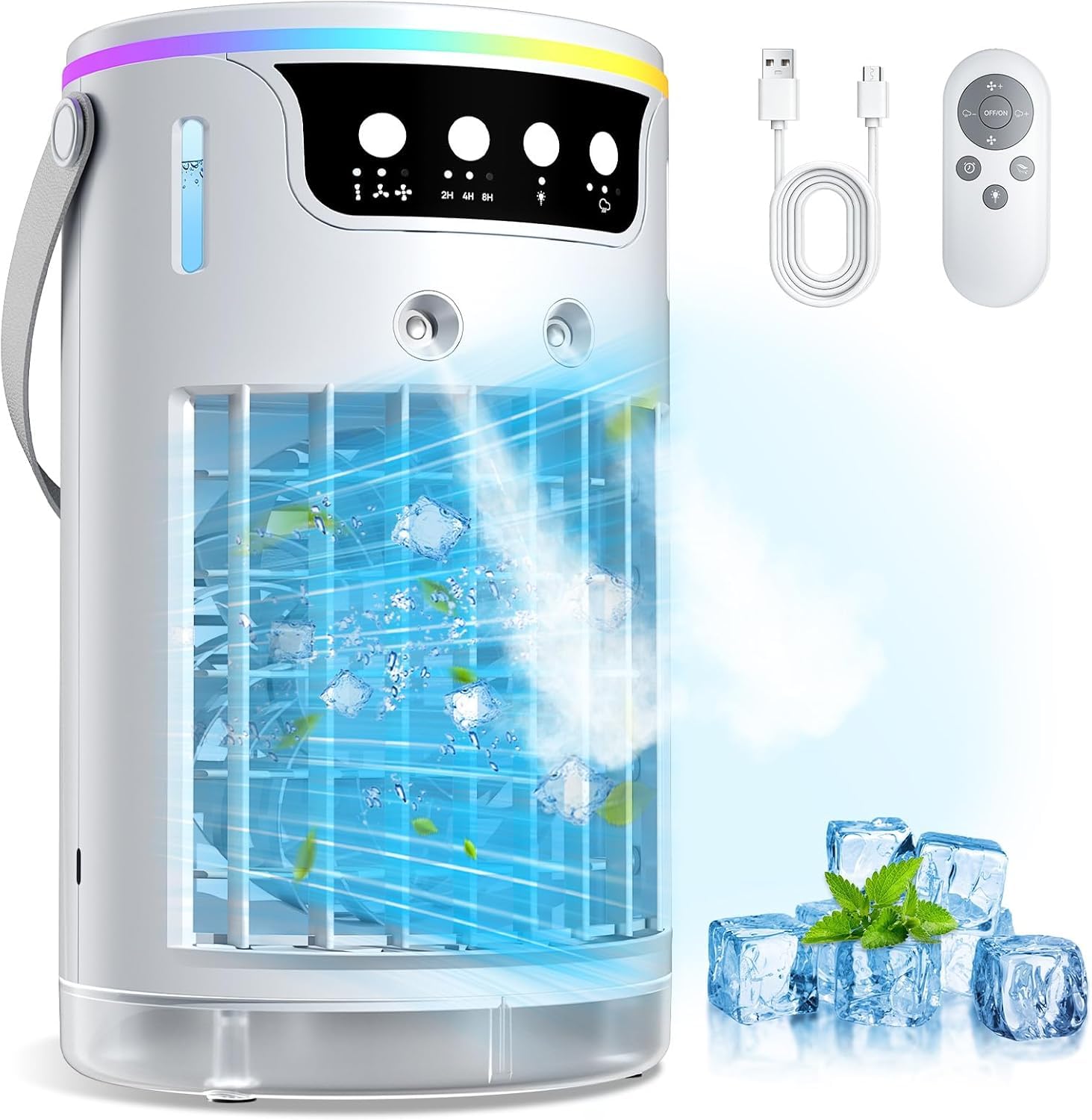 Photo 1 of Ylkf Portable Air Conditioner Fan, 1200ML
