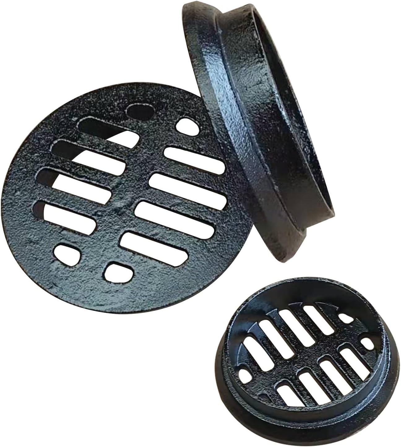 Cast Iron Round Floor Drain Cover – 6″ (16 cm)