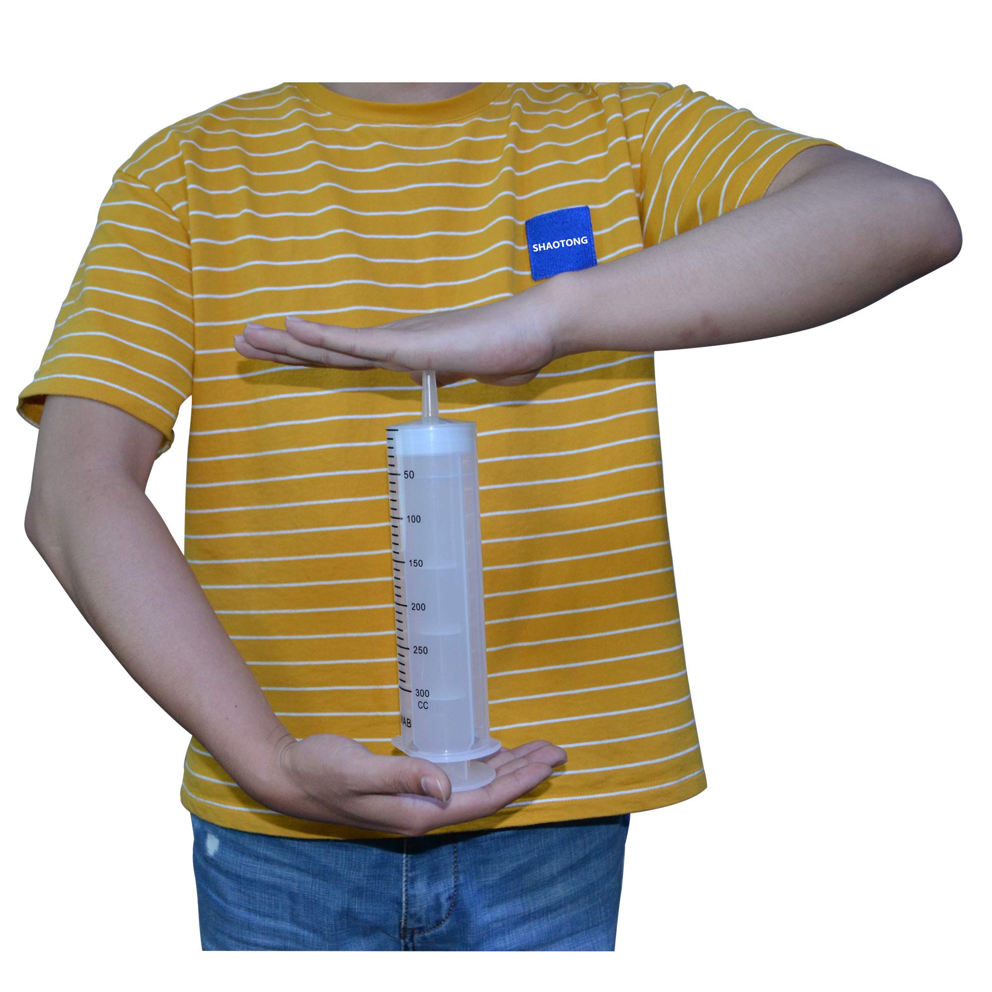 300ml Kitchen Syringe - Large Volume Plastic Syringe With Needle for Dispensing and Glue (300cc) — Amazon image 7