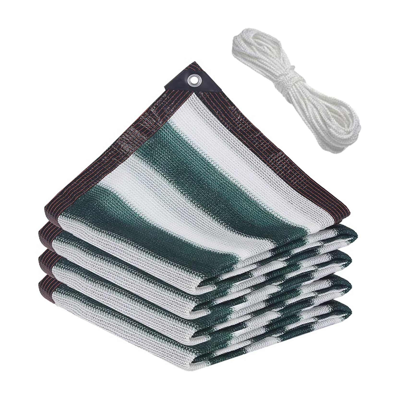 GJZQDKX Dark Green Shade Cloth 3x6m 8 Grommets Sun Protection Weather Resistant - Rectangular Shade Sails for Pergola Patio Plants Greenhouse Chicken Coop