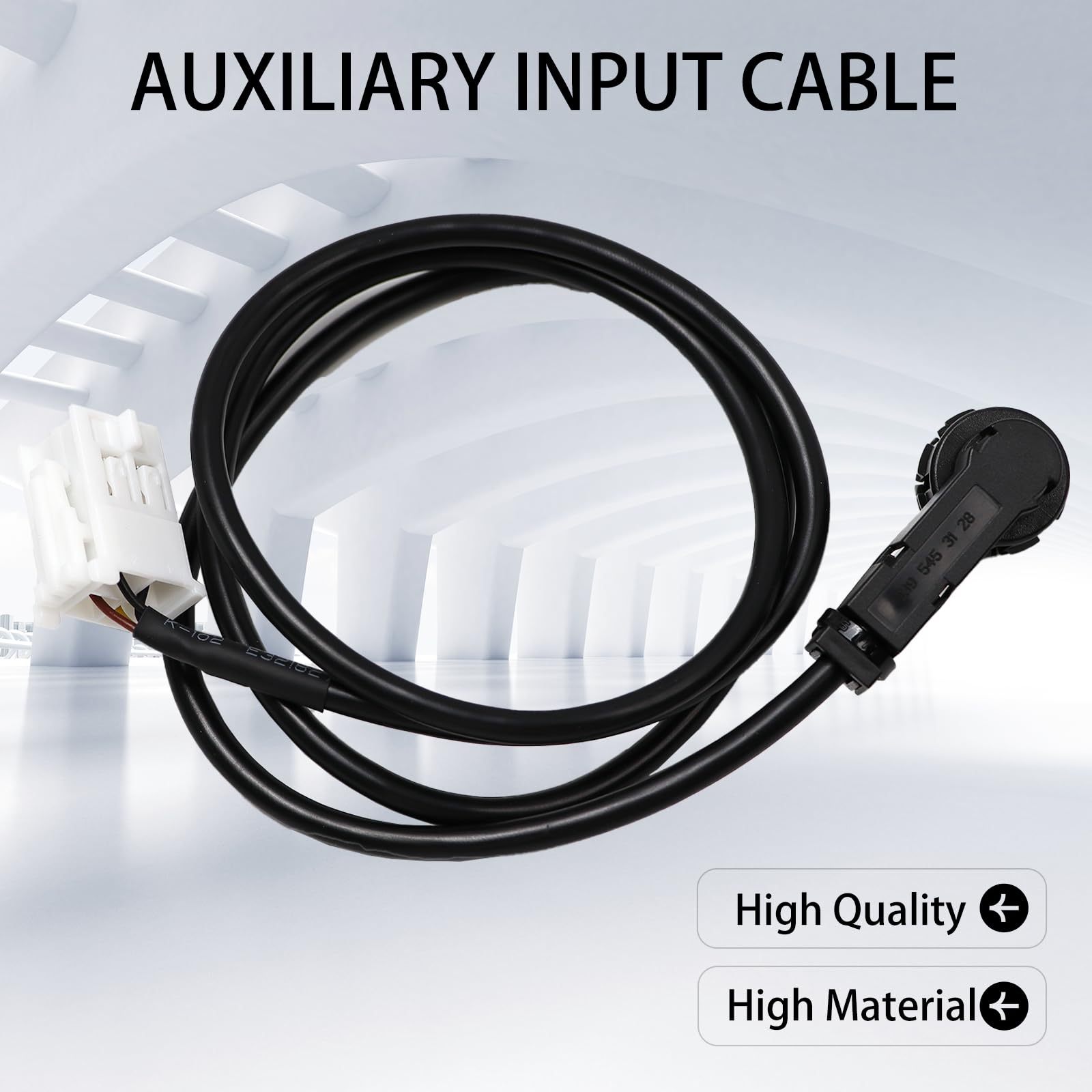 Kabel wejściowy do radia Aux do klasy C W203 S203 CL203 CLK W209 C209 A209 Aux wejście radiowe kabel wiązka przewodów A2034401808