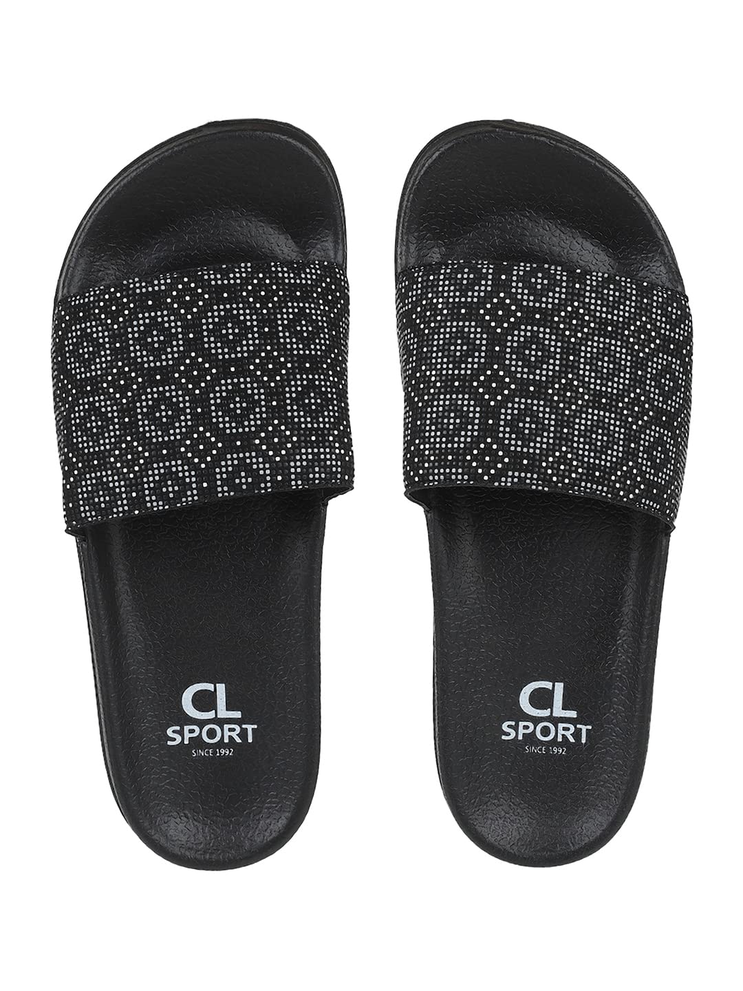 Carlton London Sports Women Black Slipper(6 UK) (B09LMH8PTG) Amazon Price History, Amazon Price Tracker