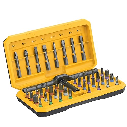 KeeKit Precision Screwdriver Set, 42 in 1 Ratchet Screwdriver Bit
