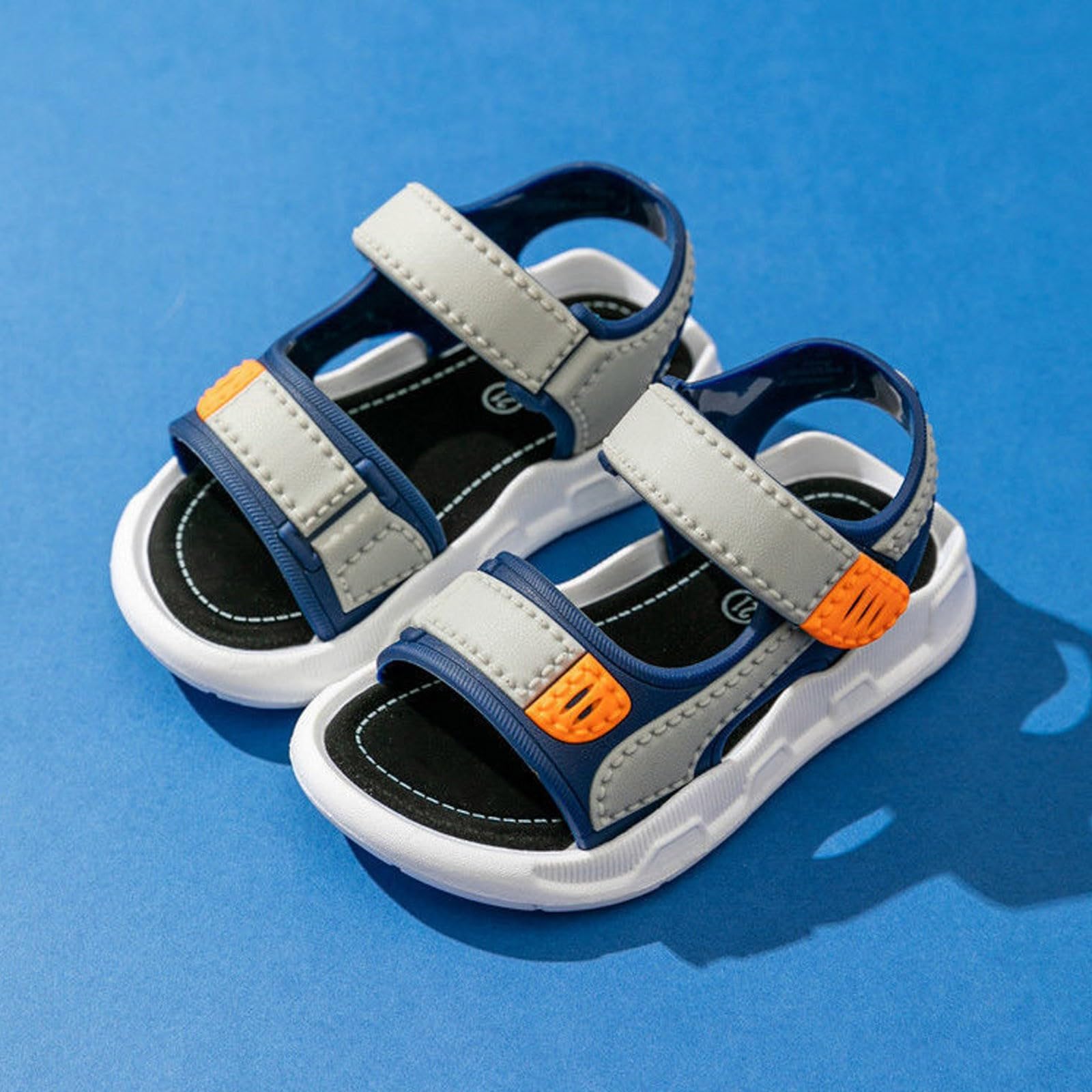 YHQZNLXQ Generisch Comodi Sandali da Spiaggia per Ragazzi con Suola Morbida, Scarpe Ideali per attività all'aperto in Acqua, Avventure quotidiane