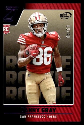 2022 Panini Zenith 2nd Down #133 Danny Gray NM-MT RC Rookie /50 San Francisco 49ers Football Trading Card