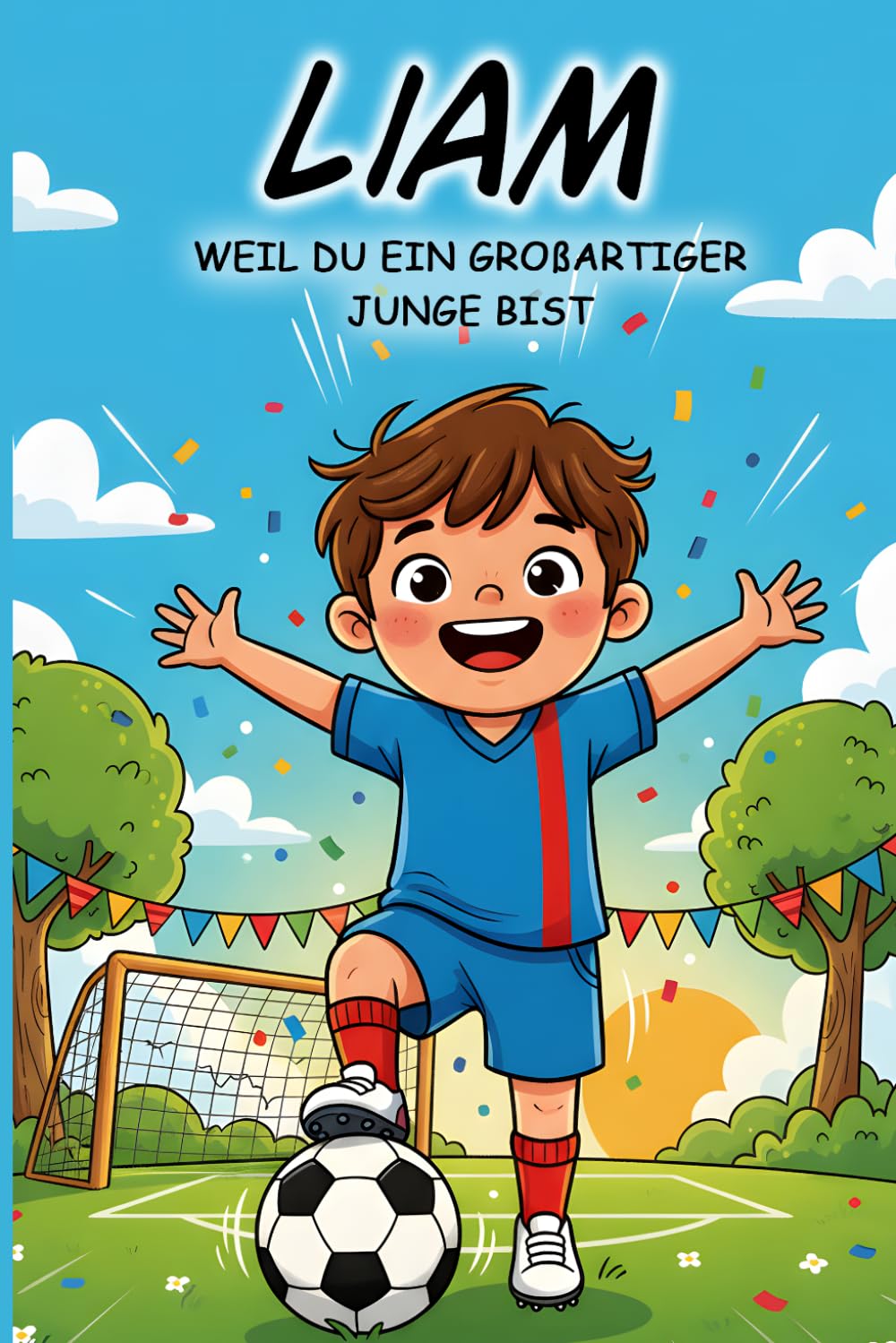 Liam – Weil du genau richtig bist: Personalisiertes Kinderbuch für Jungen ab 4 Jahren über Mut, Gefühle und Selbstvertrauen: Tolle Geschenkidee zu Weihnachten, Ostern, Nikolaus und Weihnachten