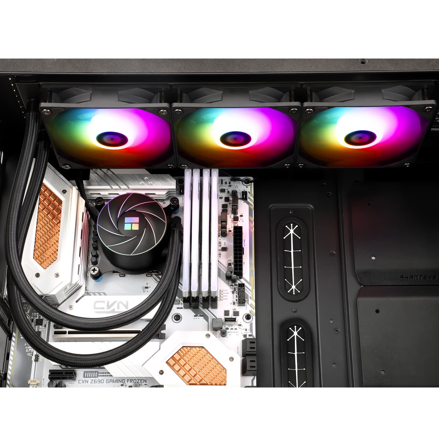 Amazon.co.jp: THERMALRIGHT AQUA ELITE 360 BLACK ARGB CPU液冷