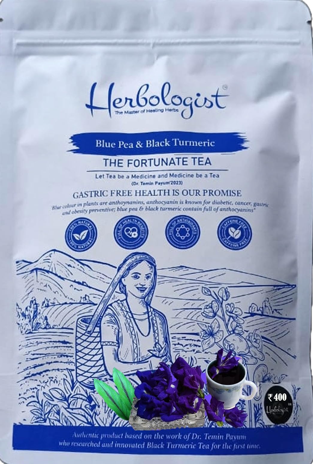See full amazon price history chart for Herbologist Blue Pea & Black Turmeric Tea 50 Gram Herbologist Blue Pea & Black Turmeric Tea 50 Gram (B0DF51MBCB) Amazon Price History, Amazon Price Tracker