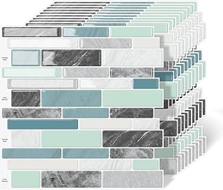 10-Sheet Peel and Stick Kitchen Backsplash Tiles
