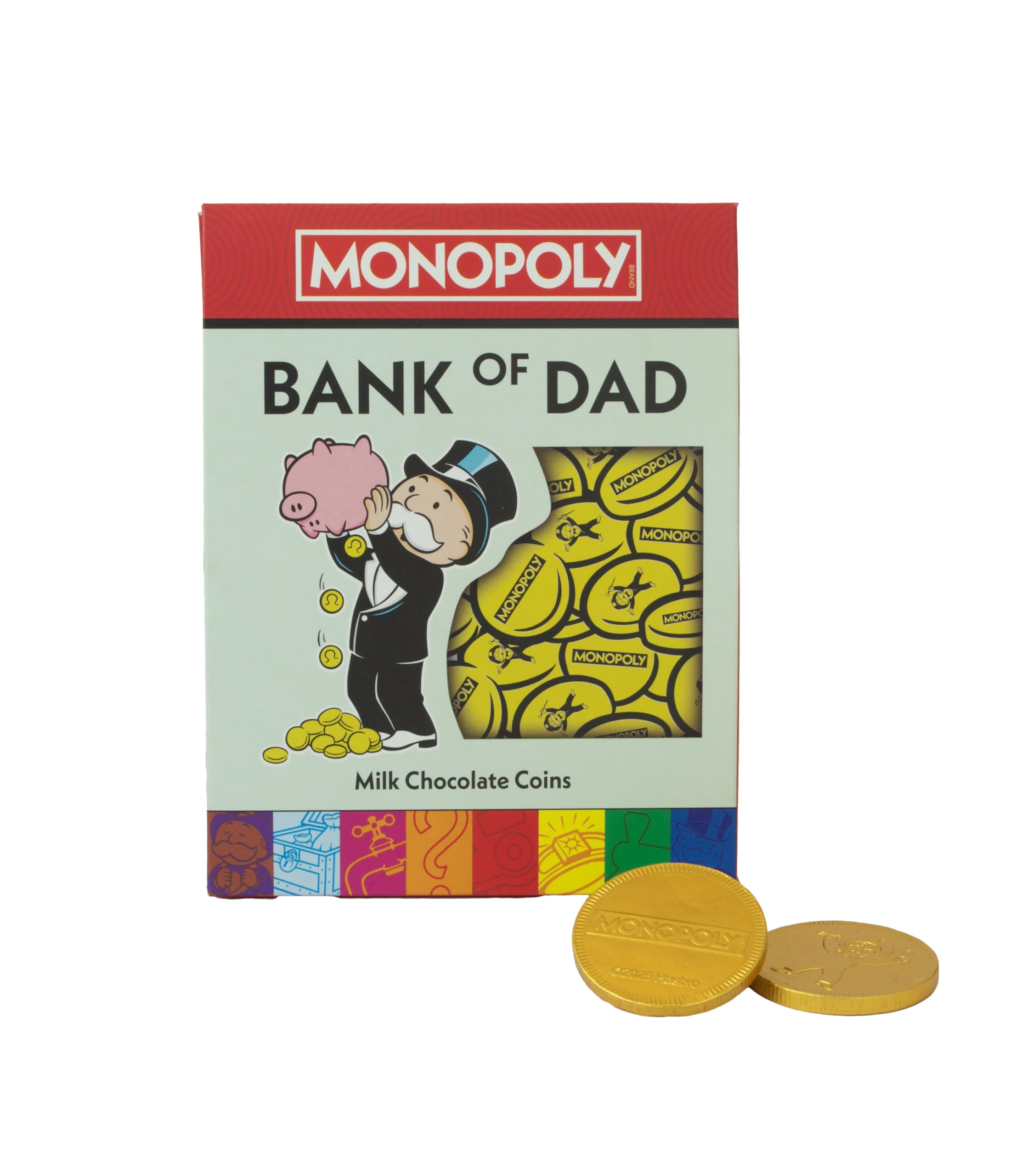 Monopoly Bank of Dad Chocolate Coins 80g x 1