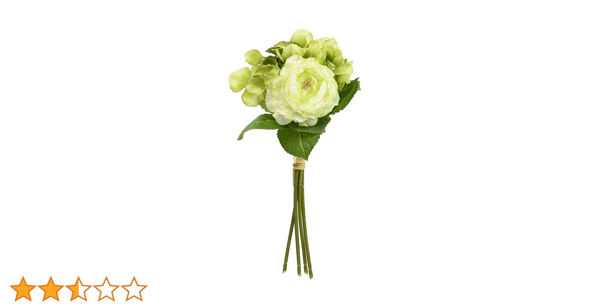 Amazon.co.jp: asca 造花 ミックスフラワーブーケ ライム A