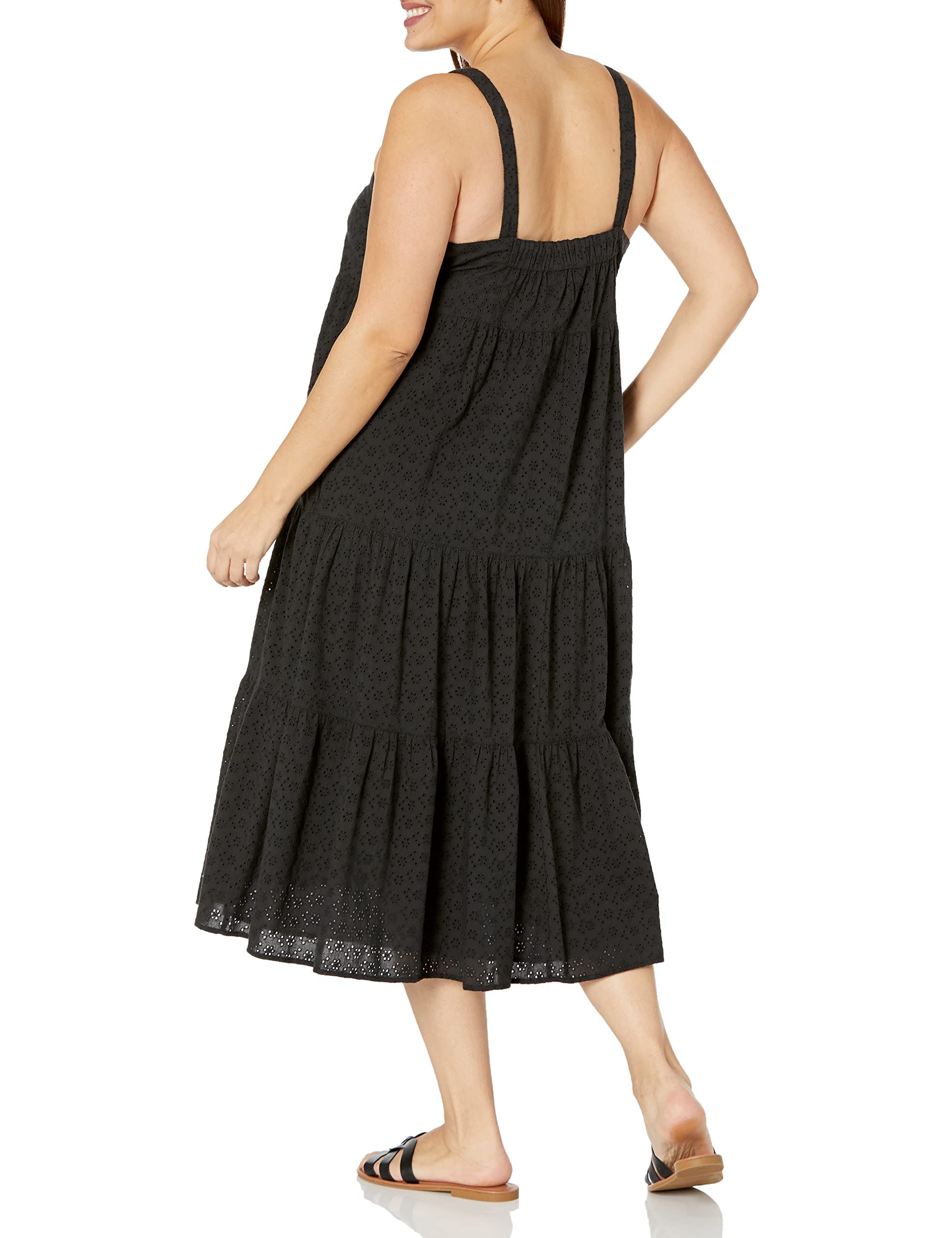 The Drop Women's Britt Tiered Maxi Tent Dress