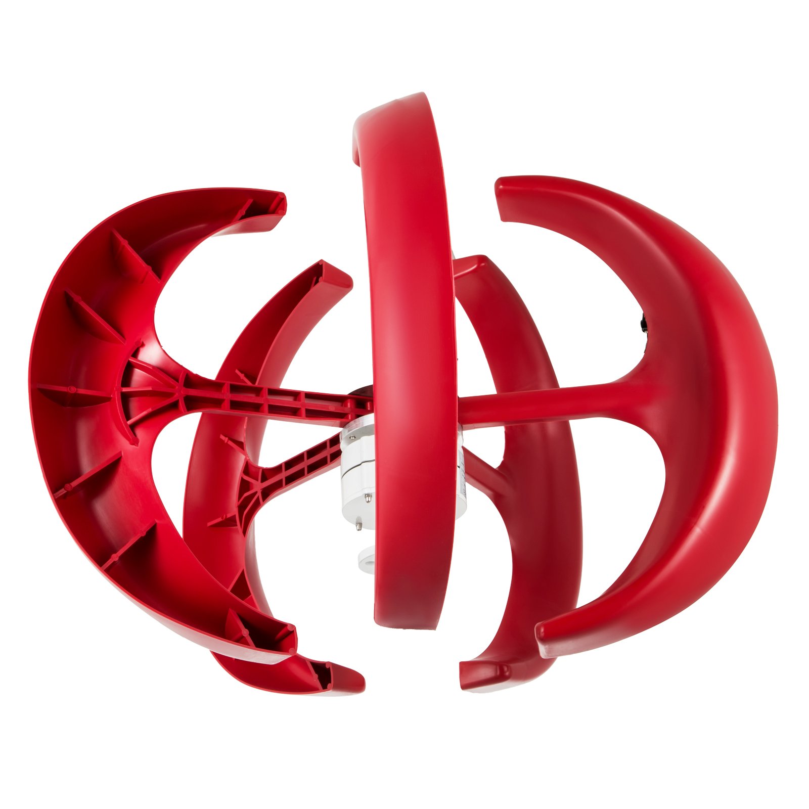 Happybuy Wind Turbine 300W 12V Wind Turbine Generator Red Lantern