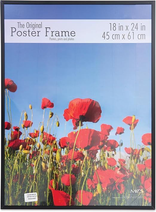 MCS Original Poster 18x24 Inch Frame, Black (23834)