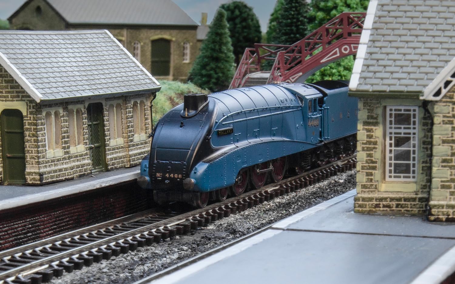 Hornby TT:120 Modelleisenbahn TT3007M LNER Klasse A4 4-6-2 4468 „Mallard“ – Lokomotiven der 3. Ära