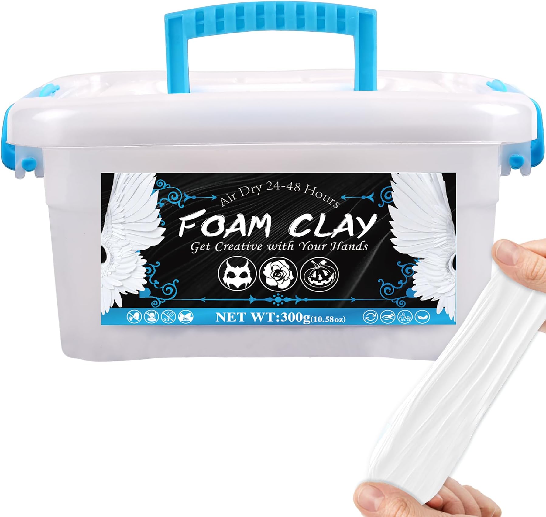 Moldable Cosplay Foam Clay (White) Premium Modeling Foam