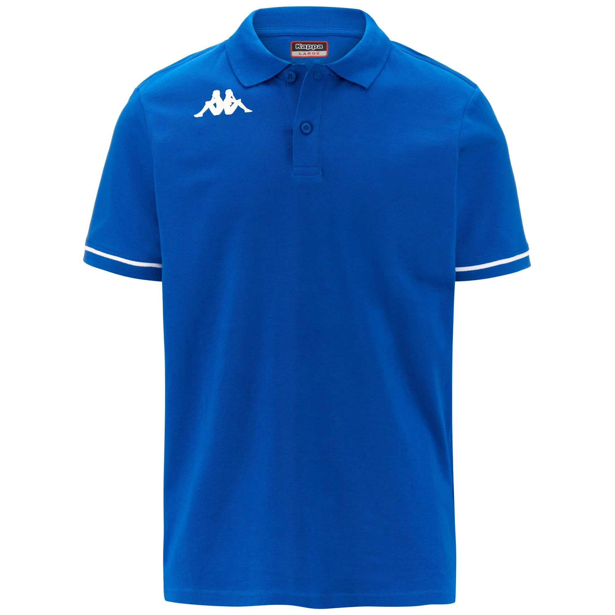 Kappa Barli Men's Polo Shirt Blue and White