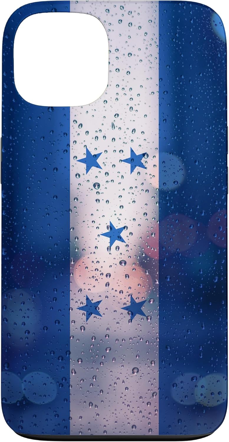 Honduras Raindrop Style Flag - Honduran Pride Case for iPhone 17 Pro Max