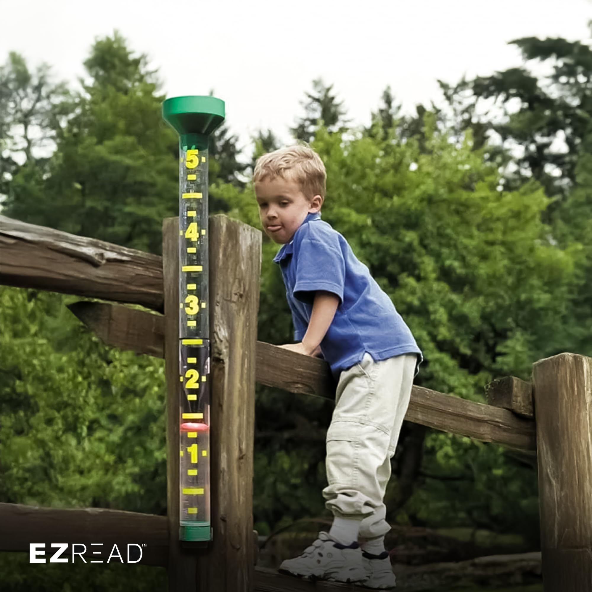 RUNADI B & L Industries 1990-12 E-Z Read Jumbo Rain-Gauge Outdoor, Casa, Giardino, Fornitura, Manutenzione