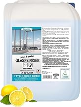 Lorito Fresh & Clean Glass Cleaner Window Cleaner 10 L – Powerful Surface Cleaner, Brings Car Windows, Windows & Glass Surfaces to a High Gloss