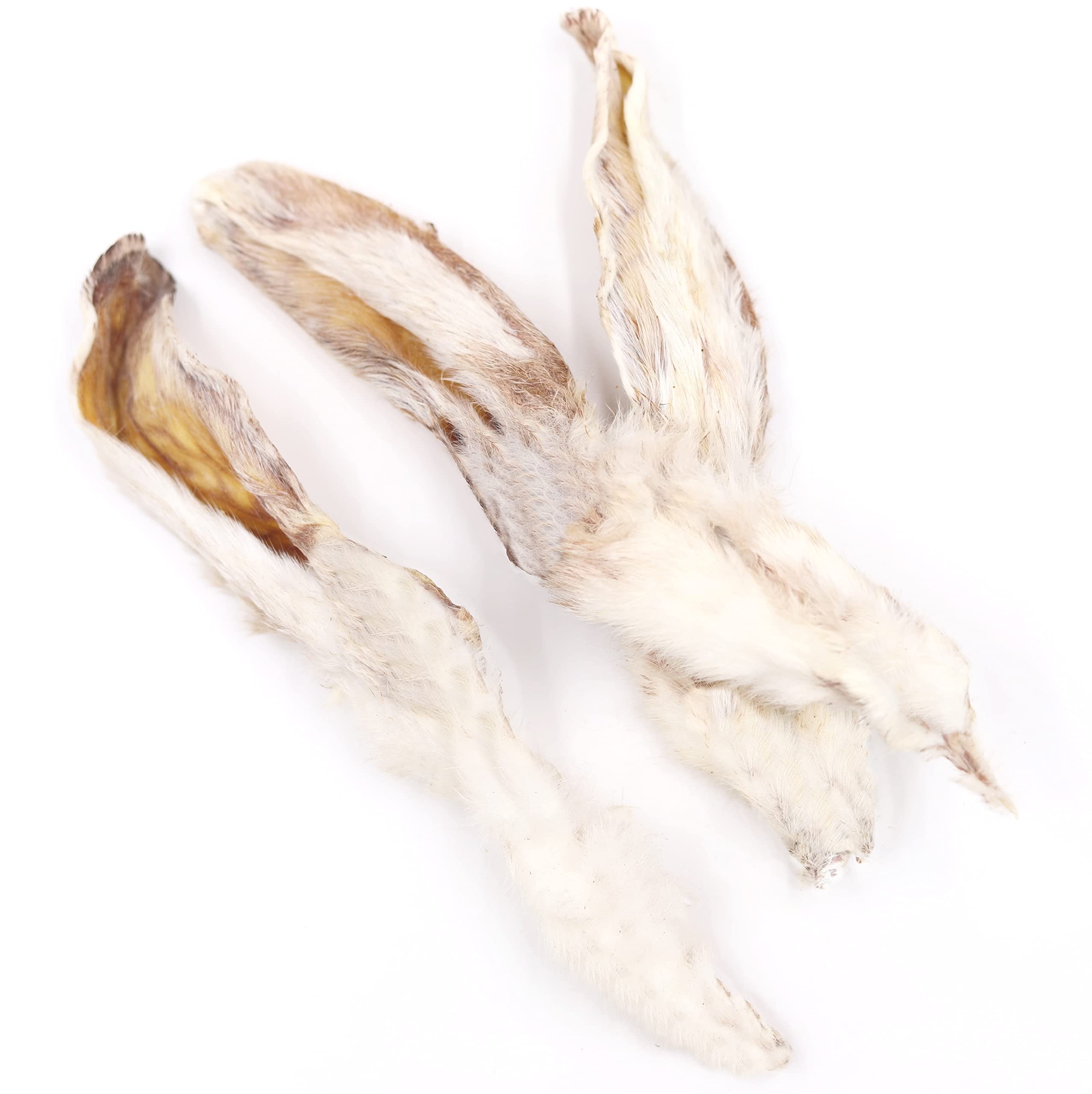 BREERs 5kg Kaninchenohren getrocknet mit Fell für Hunde – Natürlicher Hundesnack & Kausnack aus eigener Deutscher Herstellung – Hundeleckerli & Snack zur Zahnreinigung