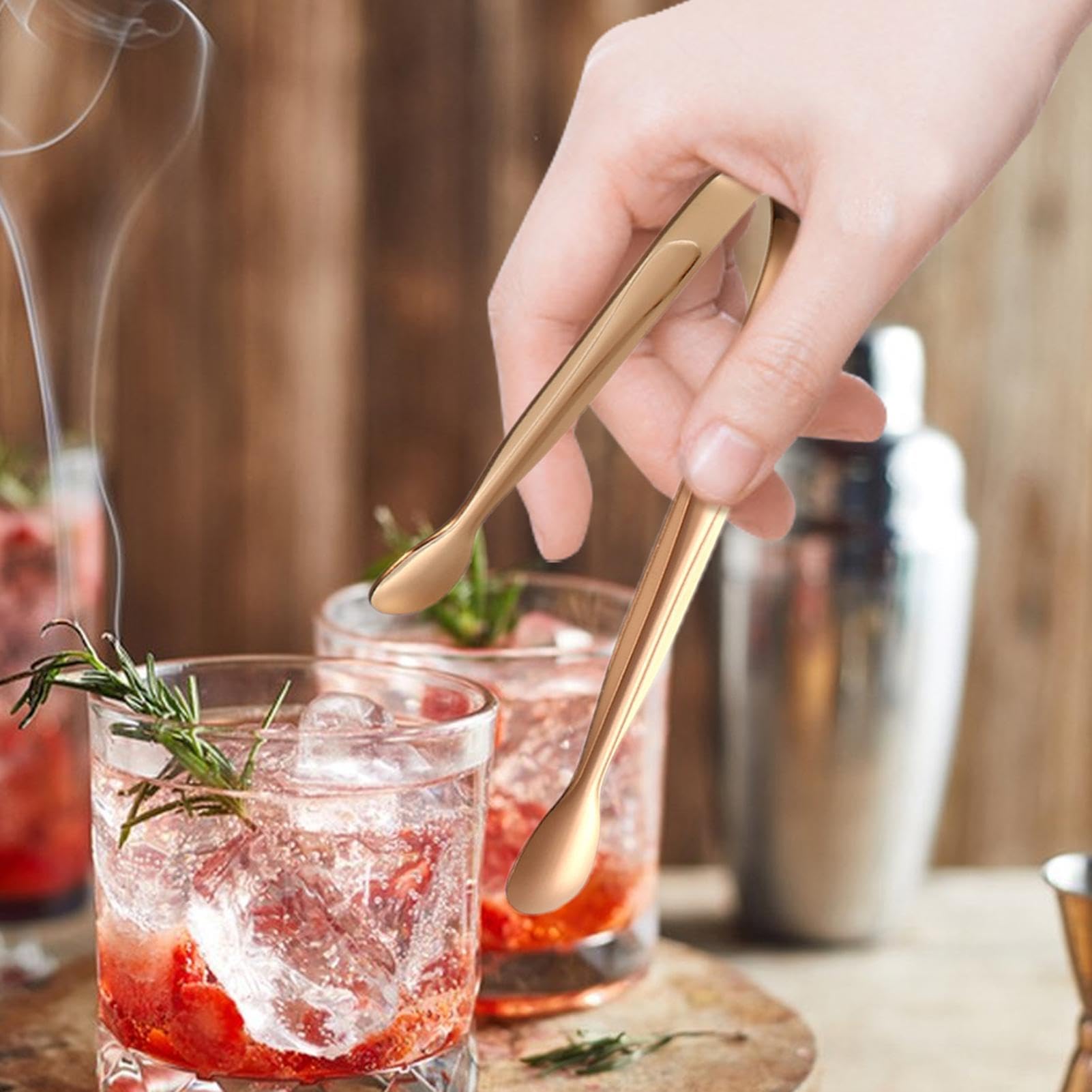 Amazon | OPNGGR(さちえ) 小さなサービングトング、シュガーキューブ