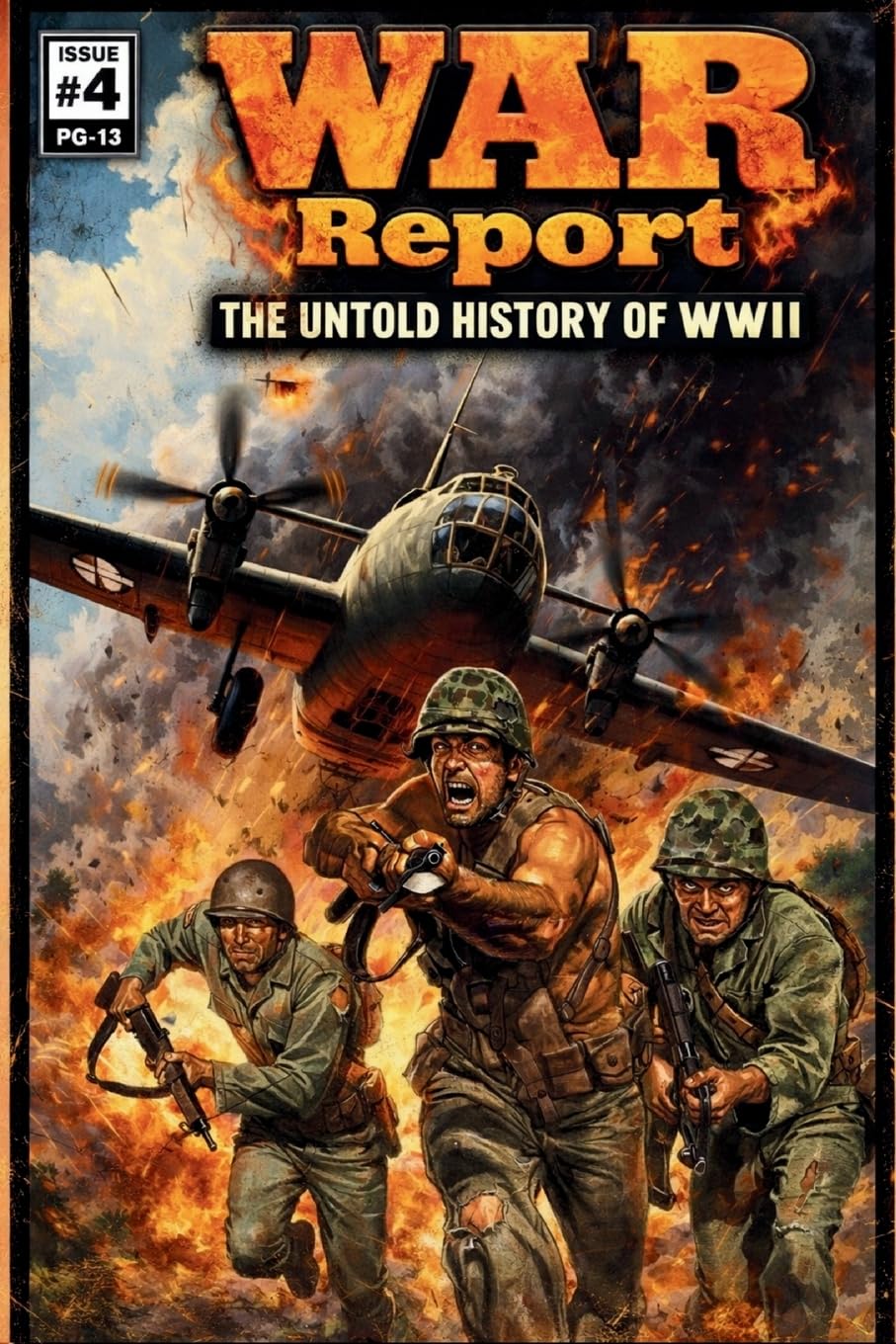 War Report: The Untold History of WW2: 04 (The Second World War Comic)