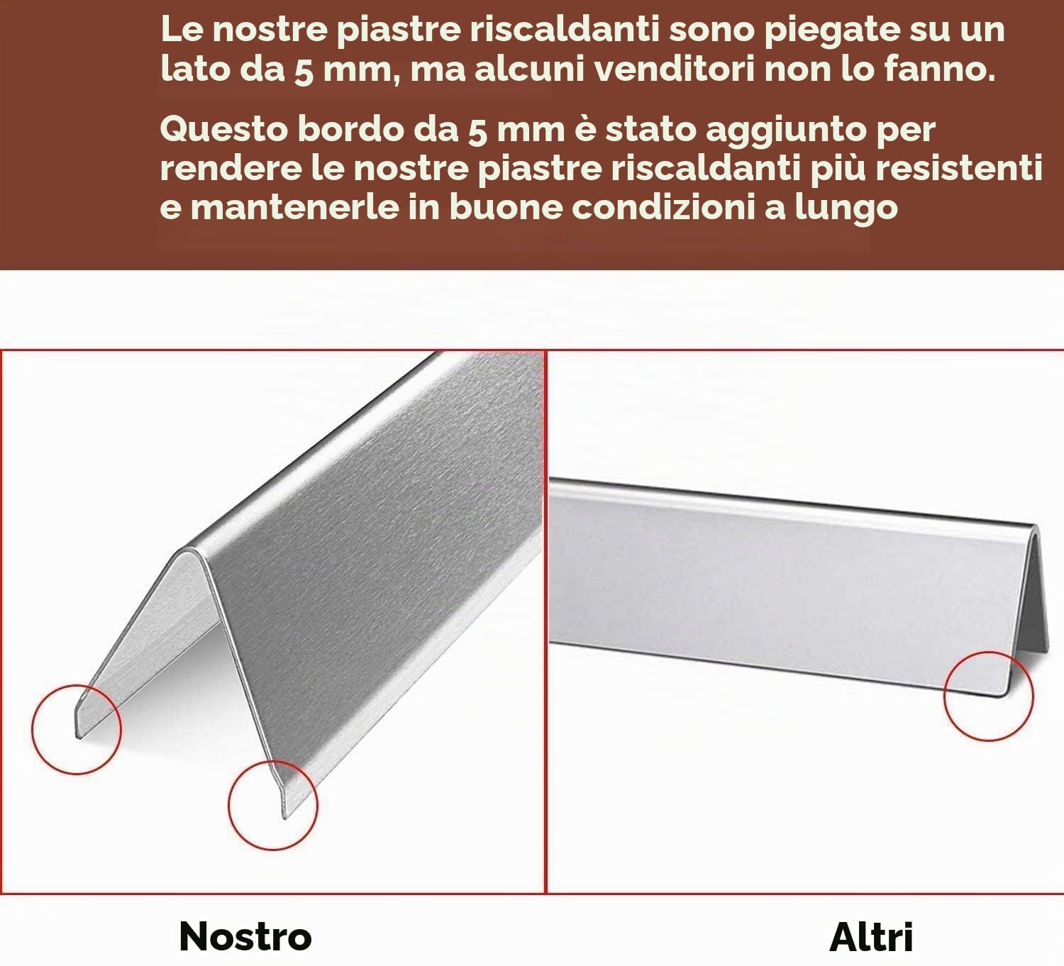 GFTIME 7635 Maniglie di ricambio per tubi del carburante 69785 per Weber Spirit serie 200, Spirit I II E210 220 S210 220 (con pulsanti di bruciatore), ricambio per Weber