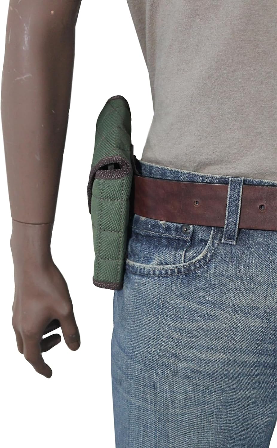 Barsony New Woodland Green Flap Holster for Snub Nose 2" 22 38 357 41 44 Revolvers