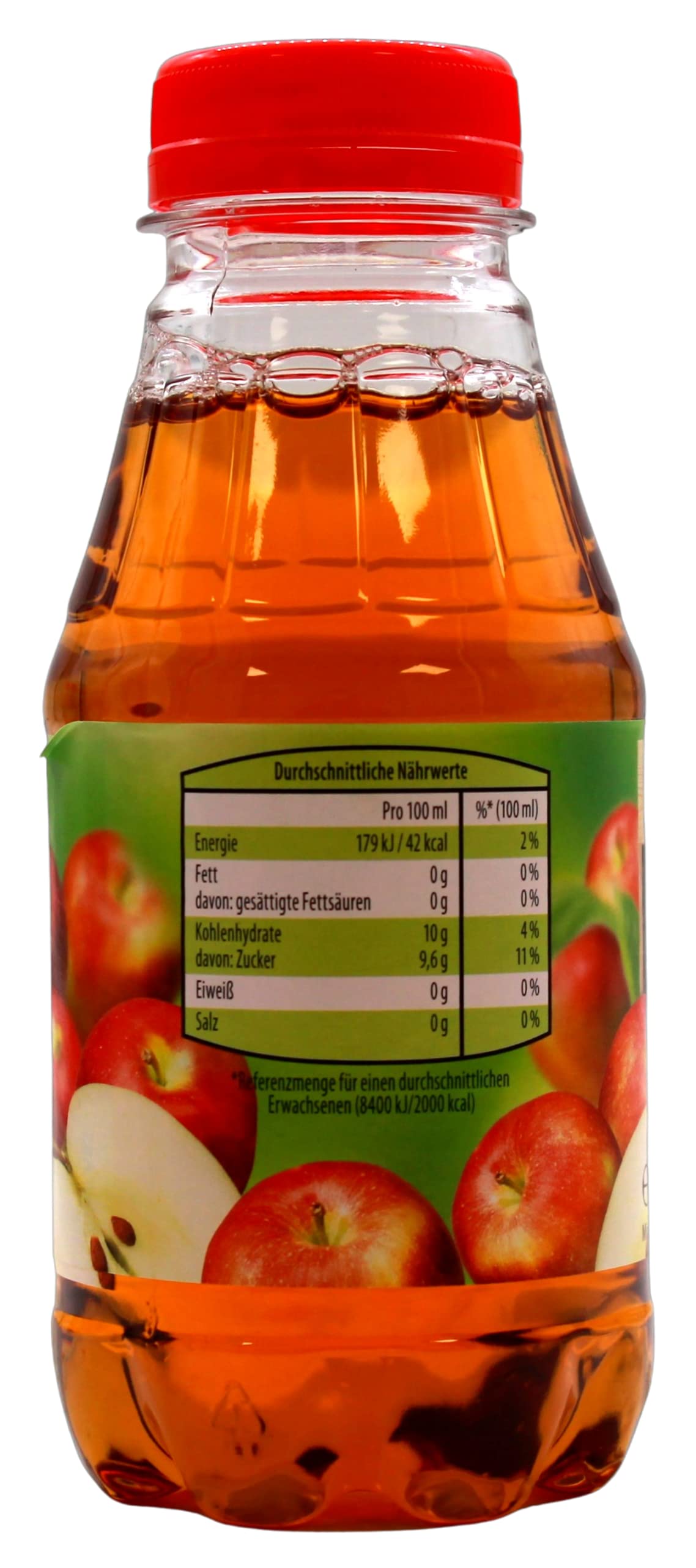 WeserGold Apfelsaft klar 100% Saft, 24er Pack (24 x 0.33 l) EINWEG