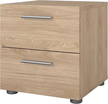 Tvilum 2 Drawer Nightstand