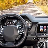 Vista 6 de RT-TCZ Cubierta de fibra de carbono para salpicadero, marco de velocímetro, decoración interior accesorios para Chevrolet Chevy Camaro 2016-2023